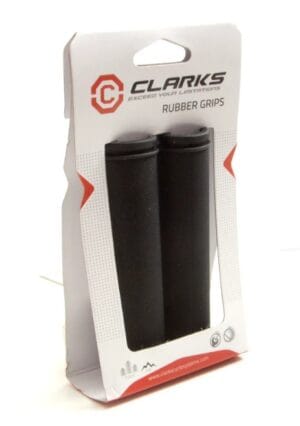 Grips de Guidon CLARKS – Caoutchouc Noir